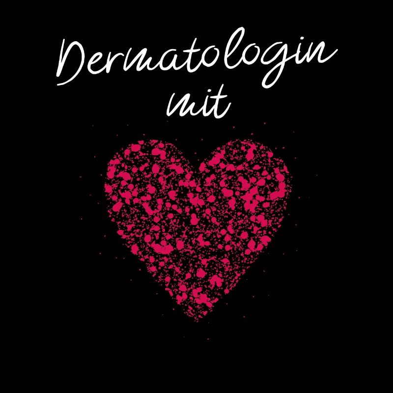 Dermatologist with heart dermatologist Specialist practice