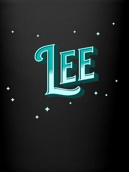 Lee name personalized