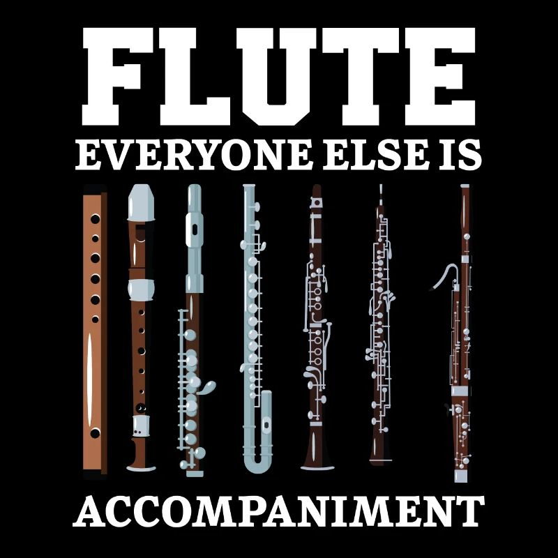 Flute Everyone Else Is Accompaniment Flute Player