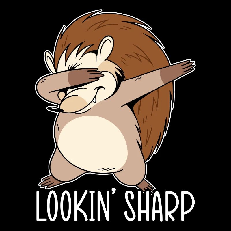 Lookin' Sharp Igel Hedgie Wildlife Tier