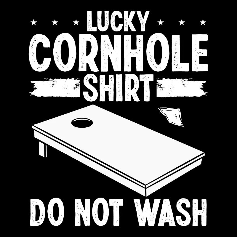 Cornhole Player Lucky Do not wash Tosser