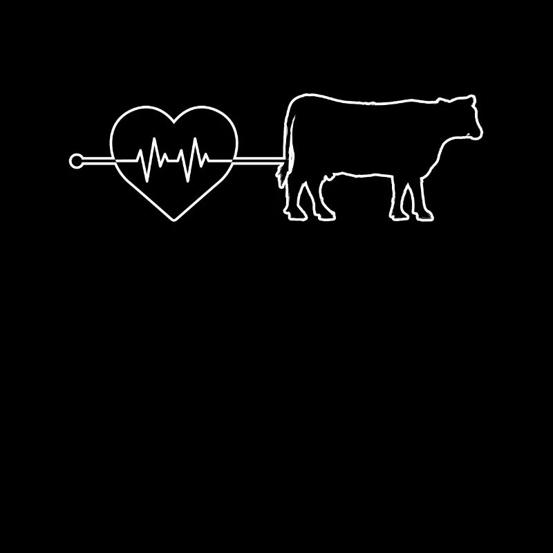 Battement de cœur de bœuf de vache