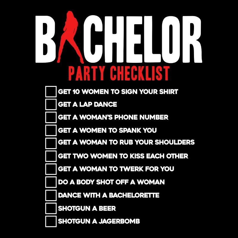 Bachelor party Checklist