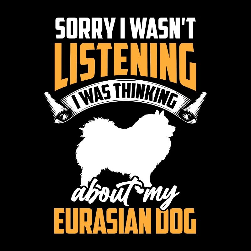 Eurasier was distracted Eurasian Dog