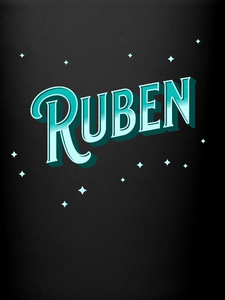 Ruben name personalized