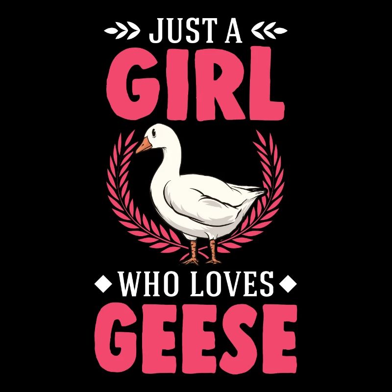 Gänse Mädchen Gänsezüchter Gans