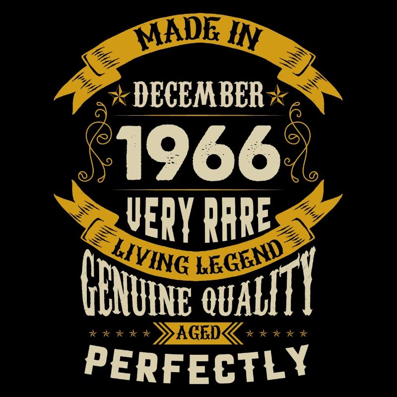Décembre 1966 Millésime anniversaire