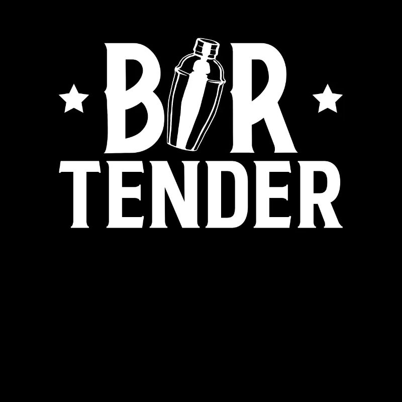 Cadeau de chemise de barman