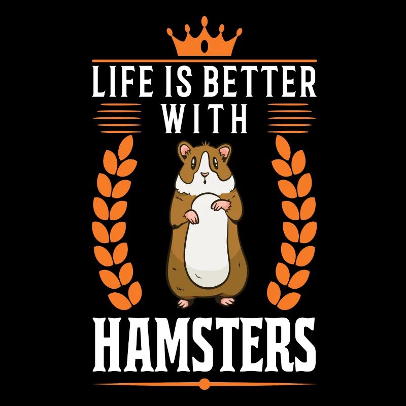 Das Leben ist besser mit einem Hamster