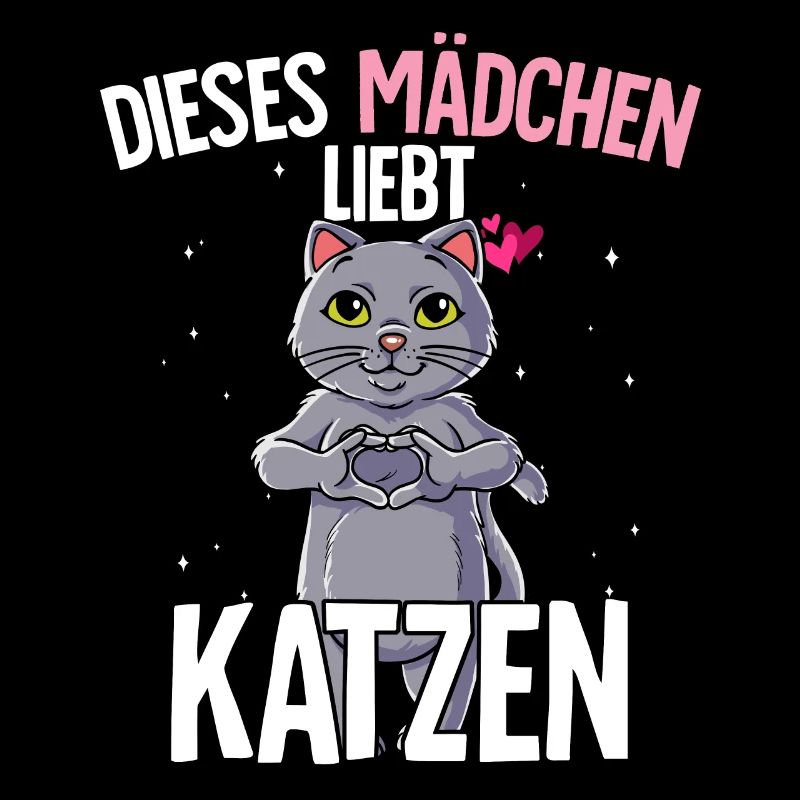 Katze Mädchen