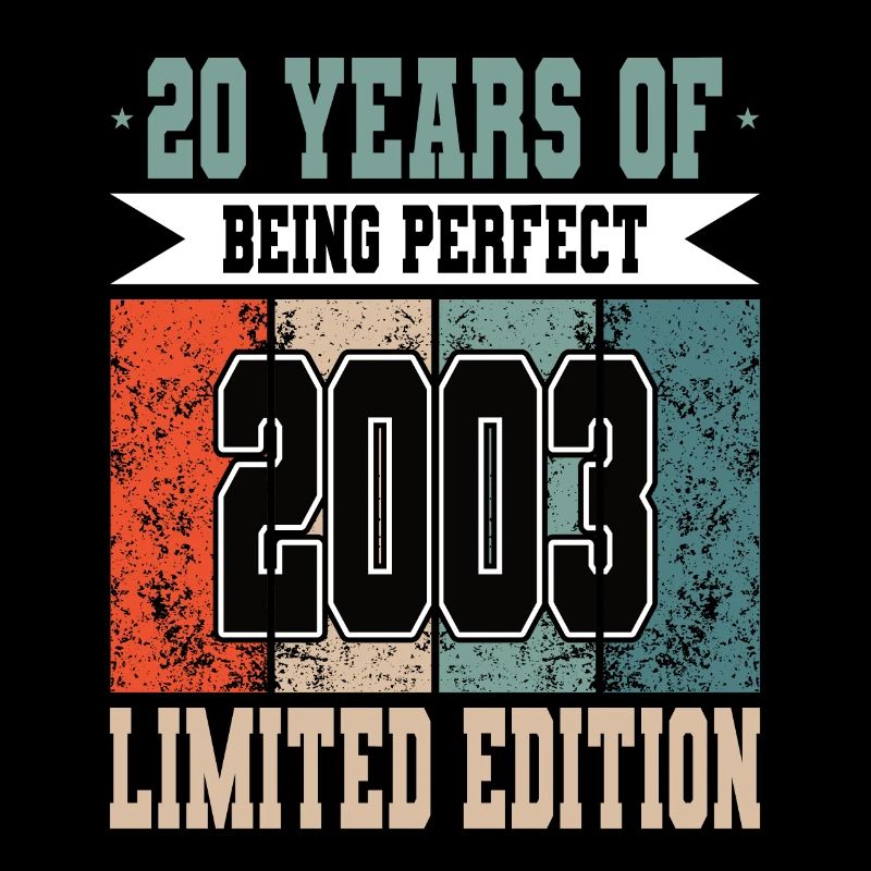 20e anniversaire 20 ans Être parfait 2003