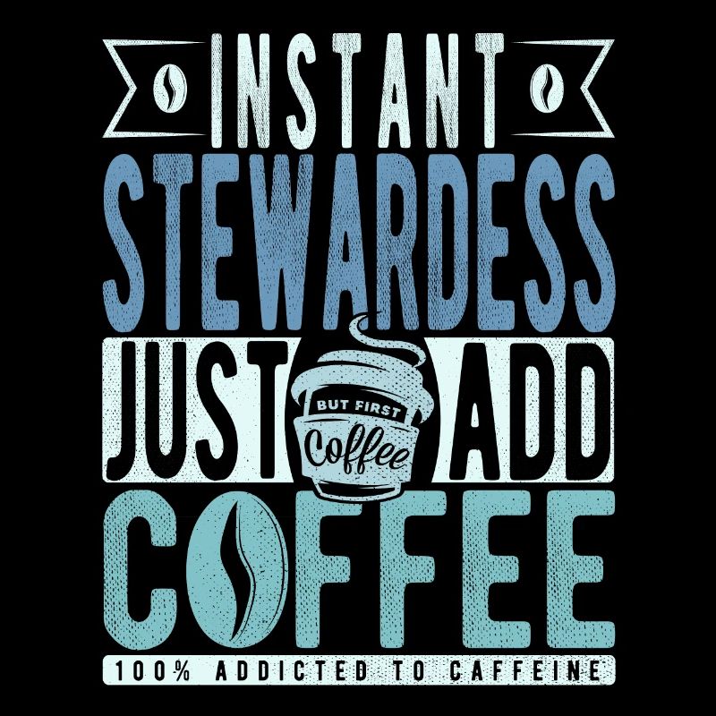Stewardess Kaffee Spruch