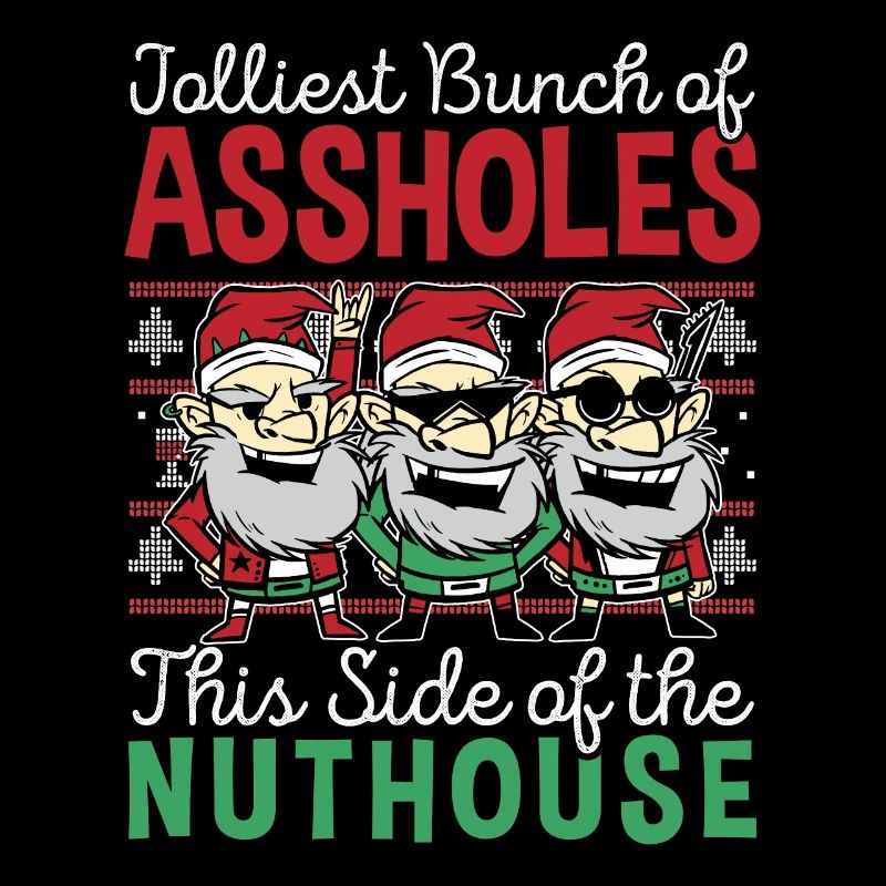 Ce côté de The Nuthouse Punny Christmas