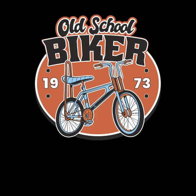 Old School Biker 1973. 50e anniversaire