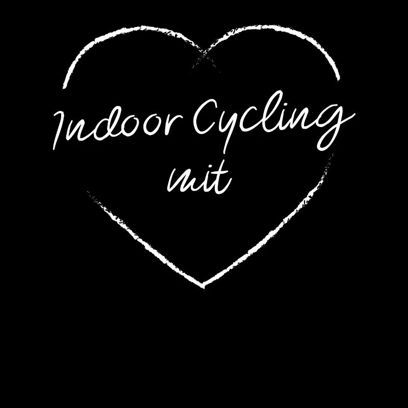 Indoor Cycling mit Herz Workout Spin