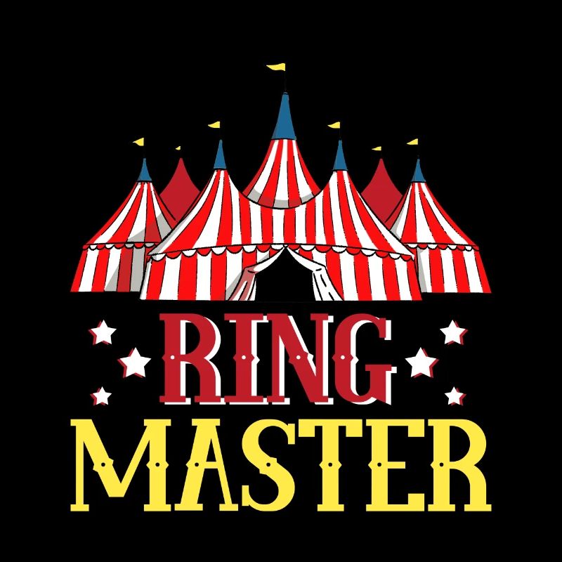 Zirkuspartyzubehör - Karnevalsmitarbeiter Ring