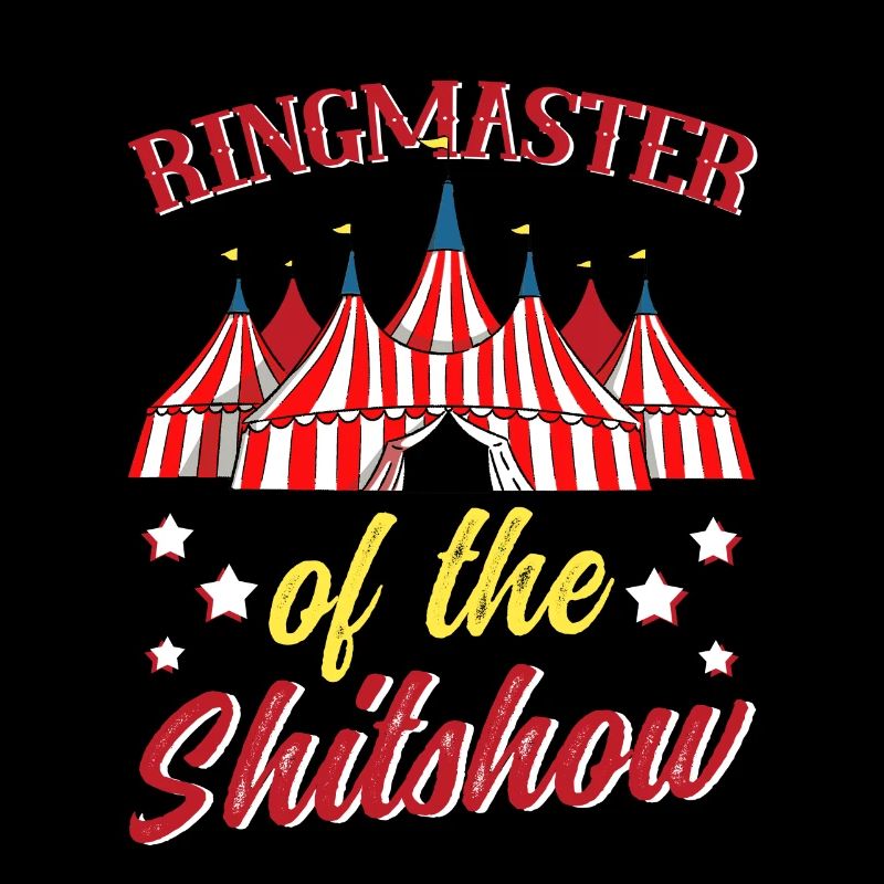 Accessoires de fête de cirque - Ringmaster of Shit