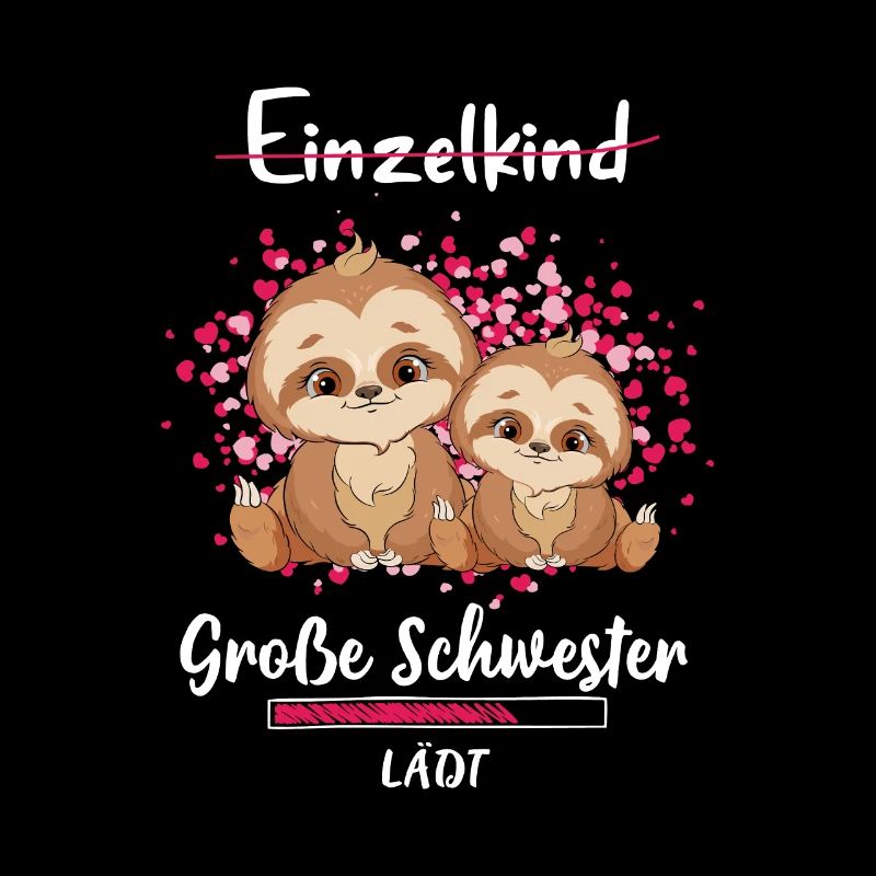 Große Schwester Lädt Faultier