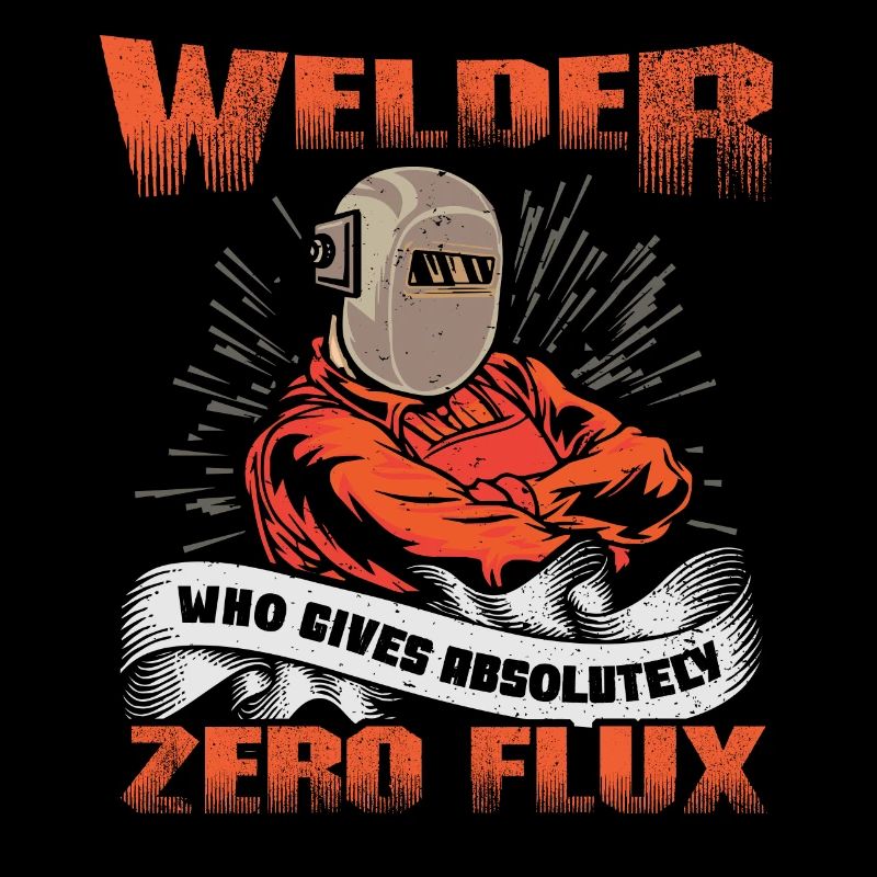 No Flux Given Funny Welding Pun Ironworker