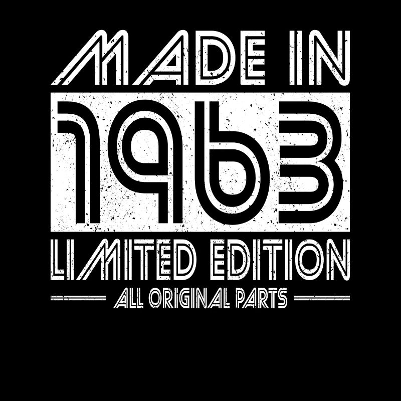 60e anniversaire Made in 1963 Edition limitée