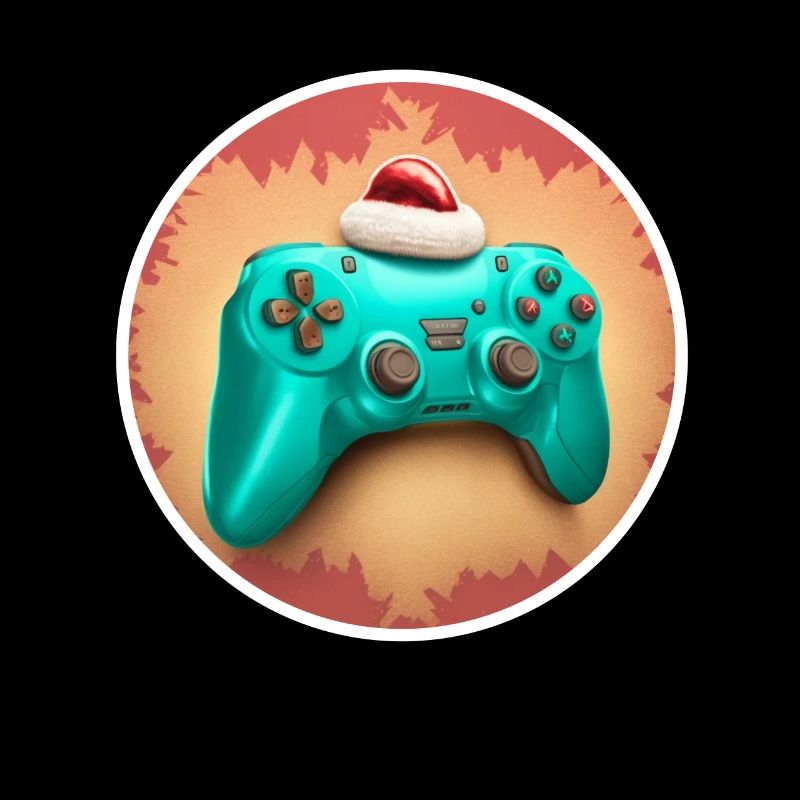 Gamer Gaming Controller Gamepad Weihnachten