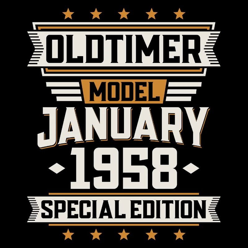 Janvier Année 1958 Année de construction Oldtimer Anniversaire