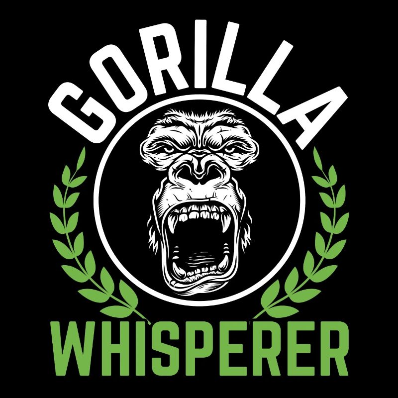Gorilla Whisperer Ape Lover Monkey Zookeeper
