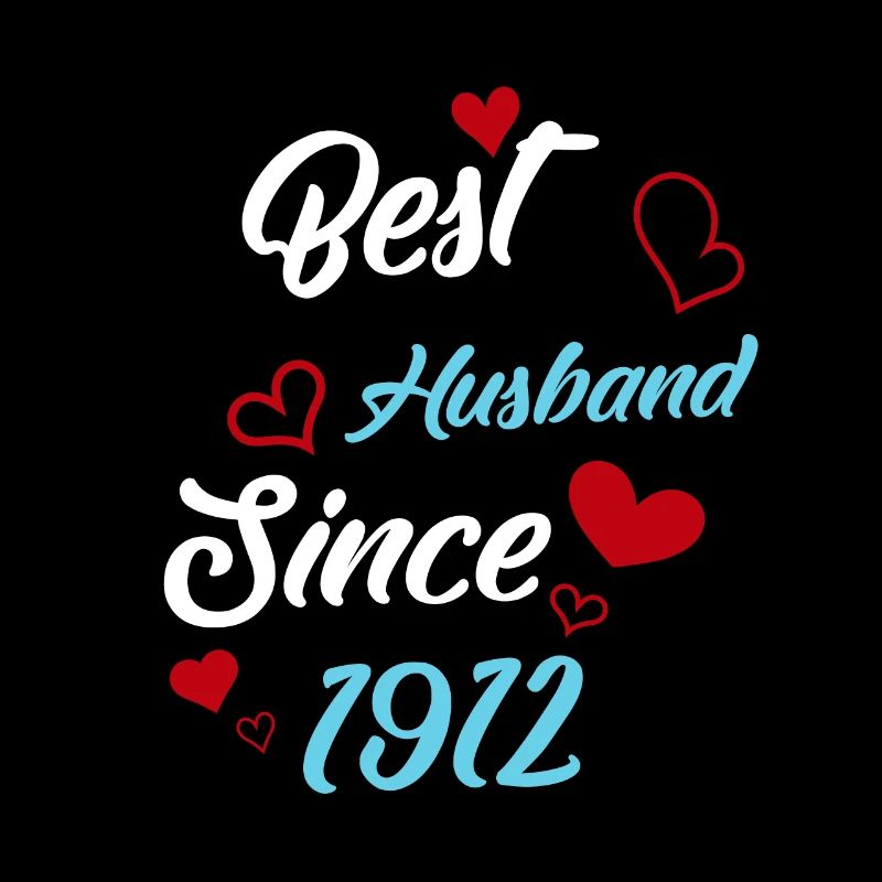 Bester Ehemann seit 1912 Hochzeit