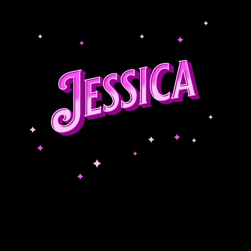 Jessica's name personalized