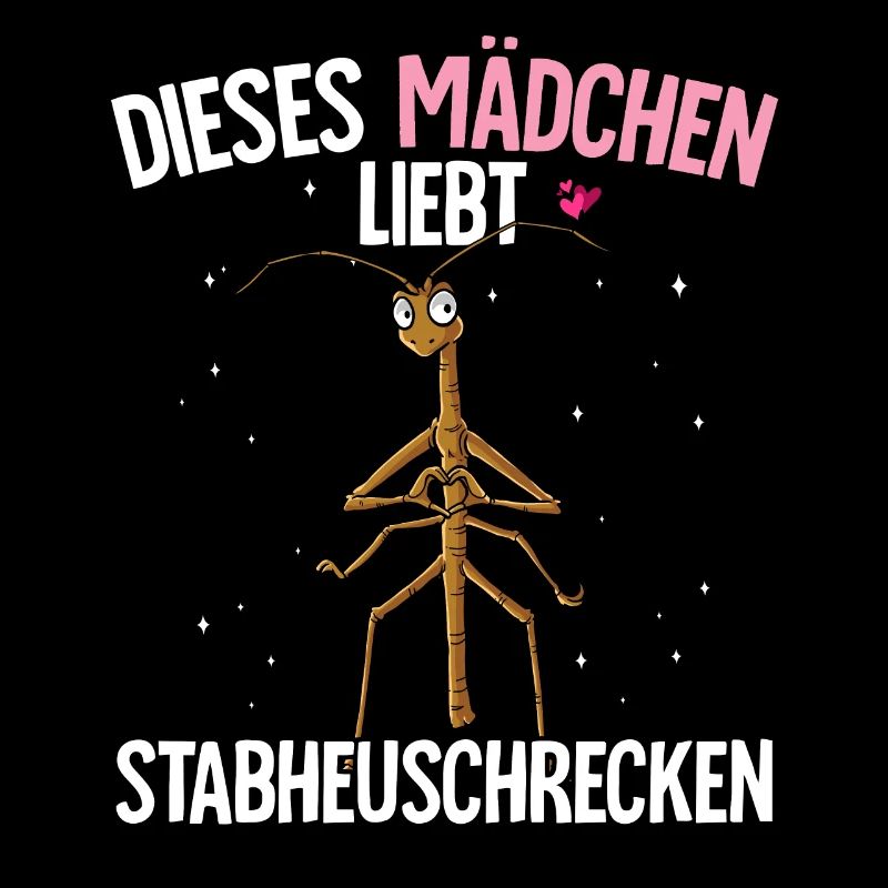 Stabheuschrecke Mädchen