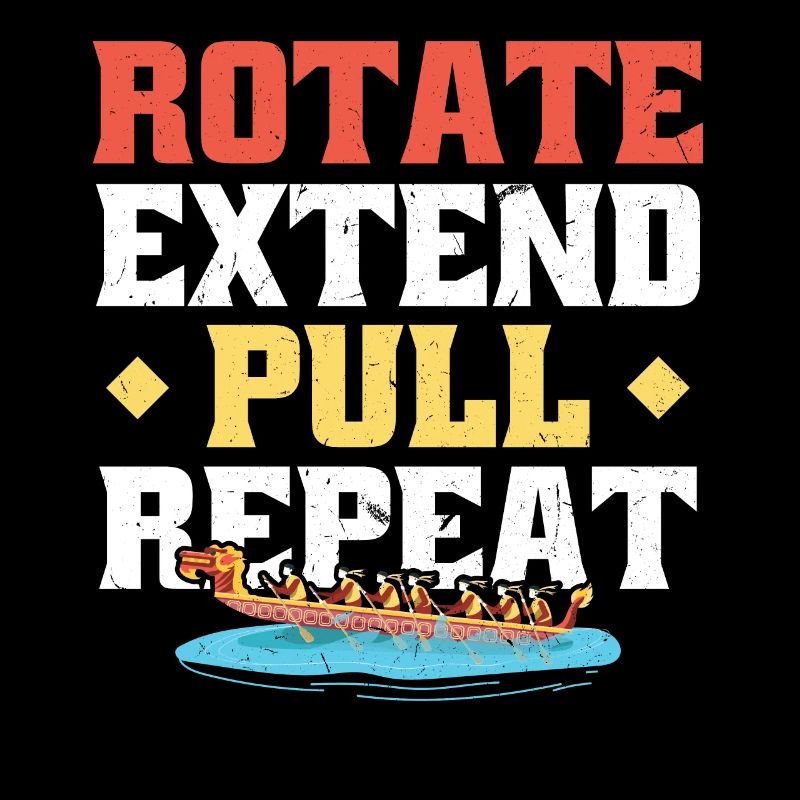 Rotation Étendre Pull Repeat - Dragon Boat Racing