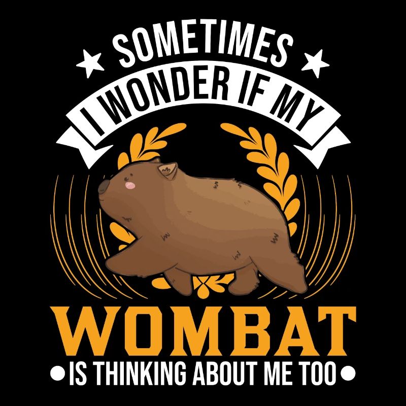 Australischer Wombat Geschenk