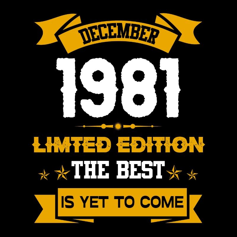 Dezember 1981 Geburtstagsgeschenk