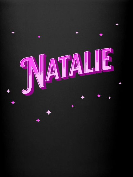 Natalie's name personalized