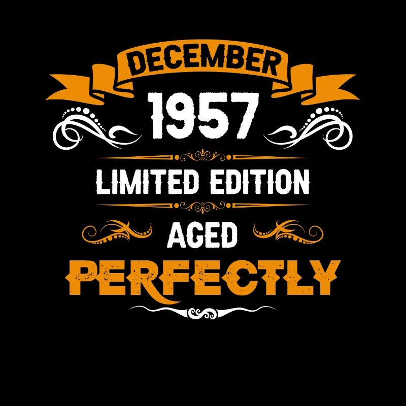 December 1957 Vintage Birthday Gift