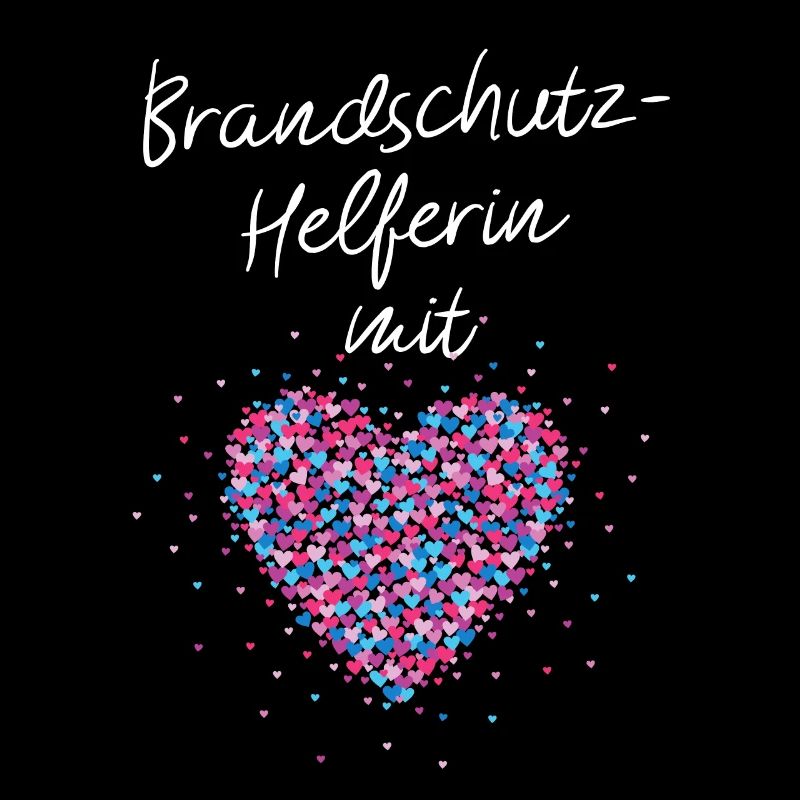 Brandschutzhelferin mit Herz Brandschutz Arbeit