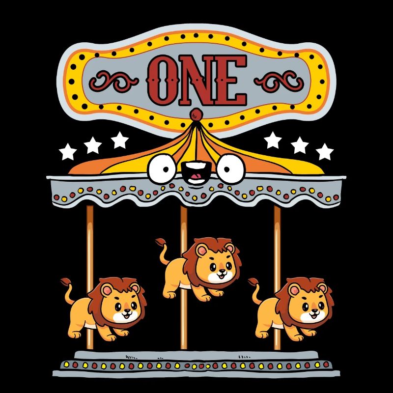 Karussell-geburtstagsfeier