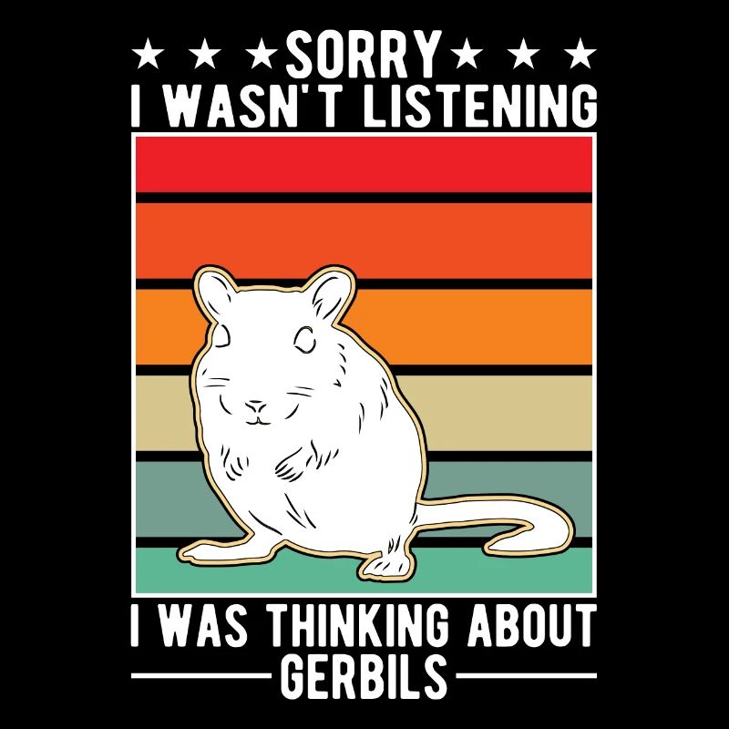 Gerbil Geschenk Mongolische Rennratte Rennmaus