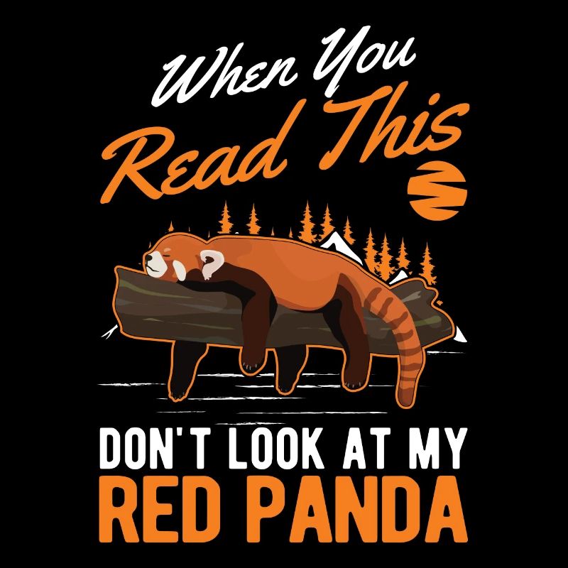 Roter Panda Geschenk Katzenbär Red Panda