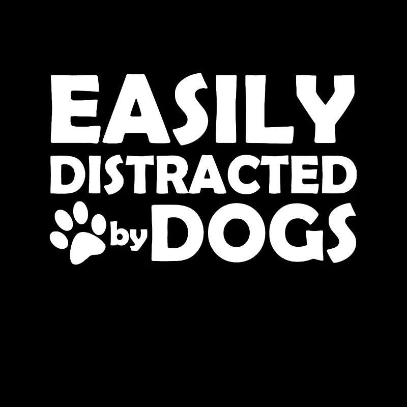 Facilement distrait par les chiens