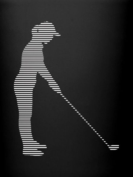 Fille de golf