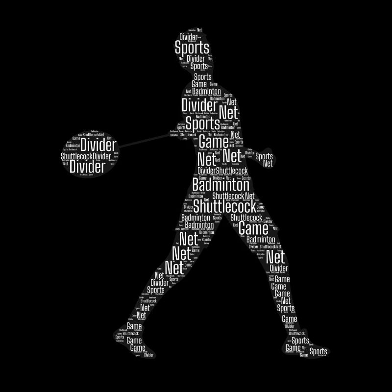 Joueurs de badminton