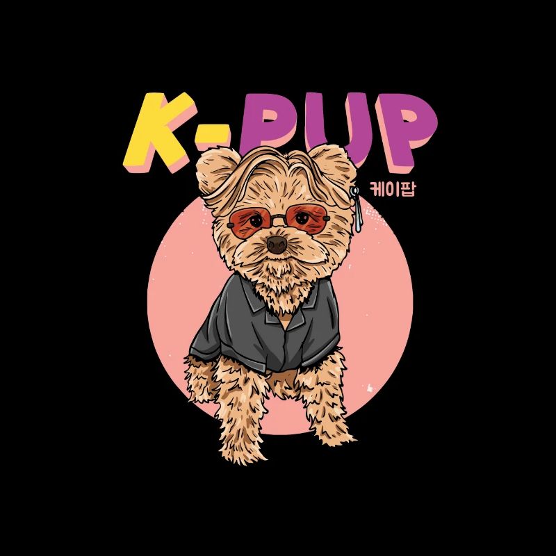K Pop Chien Pop coréenne