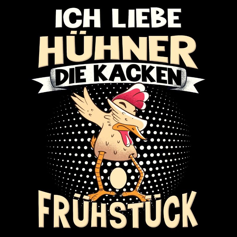 Huhn Spruch Bäuerin Bauer Hahn Henne