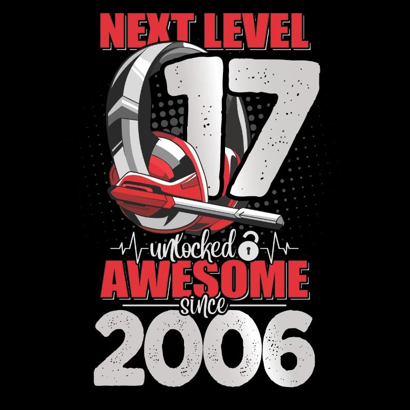 Niveau débloqué 17 ans 2006 Casque de jeu