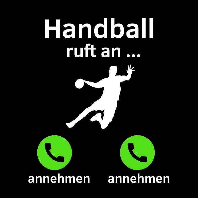Handball ruft an - annehmen oder annehmen?