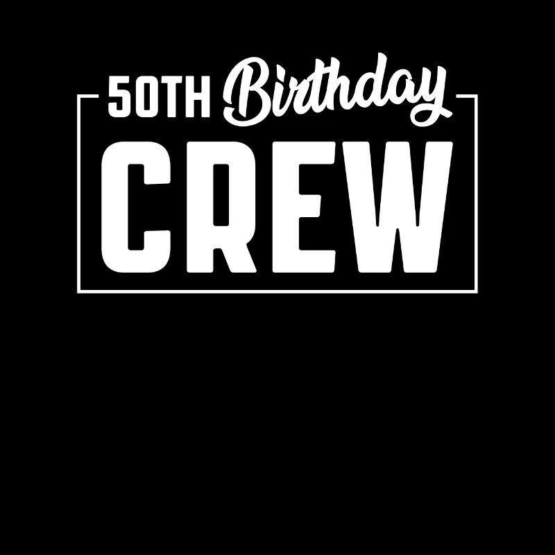 50e cadeau d’équipage Birhtday