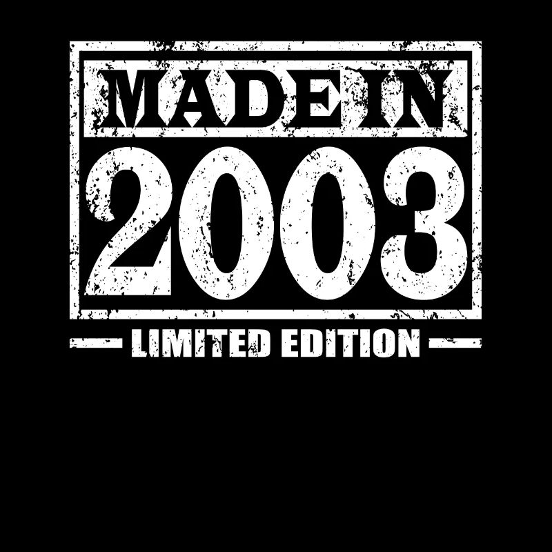 20th anniversary Made in 2003 Limited Edition