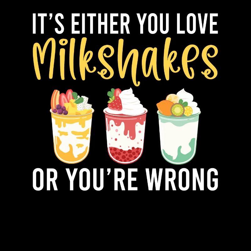 Ich liebe Milchshakes Milchshake Geschenk