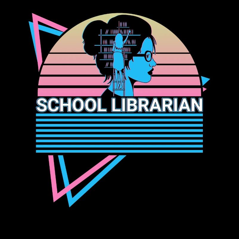 School Librarian Retro